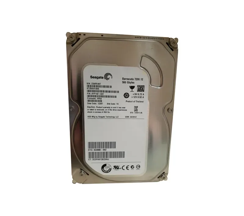 9YP142-022 - Seagate 500GB 7200RPM SATA 6Gb/s 3.5-inch Hard Drive