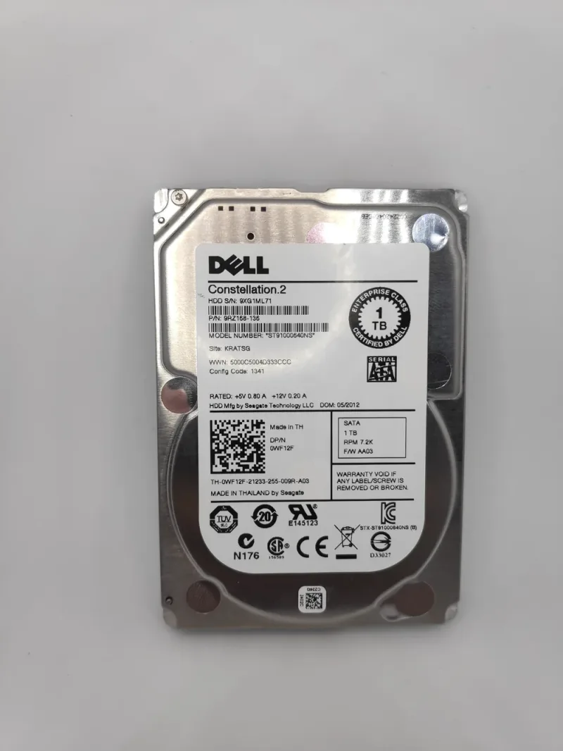 9YZ164-090 - Seagate Constellation ES 1TB 7200RPM SATA 6Gb/s 64MB Cache 3.5-inch Hard Drive with Tray