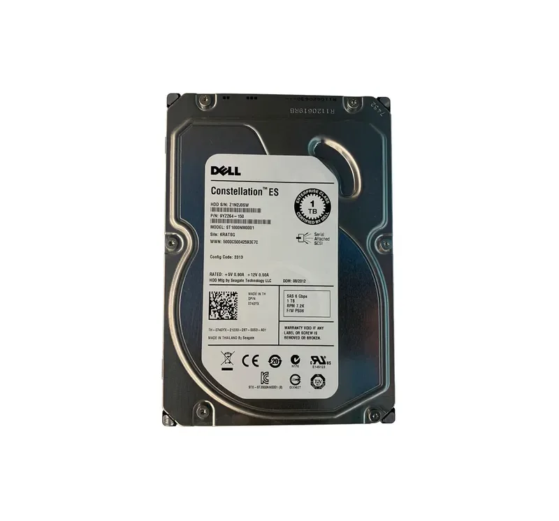 9YZ264-150 - Seagate 1TB 7200RPM SAS 6Gb/s 3.5-inch Hard Drive with Tray