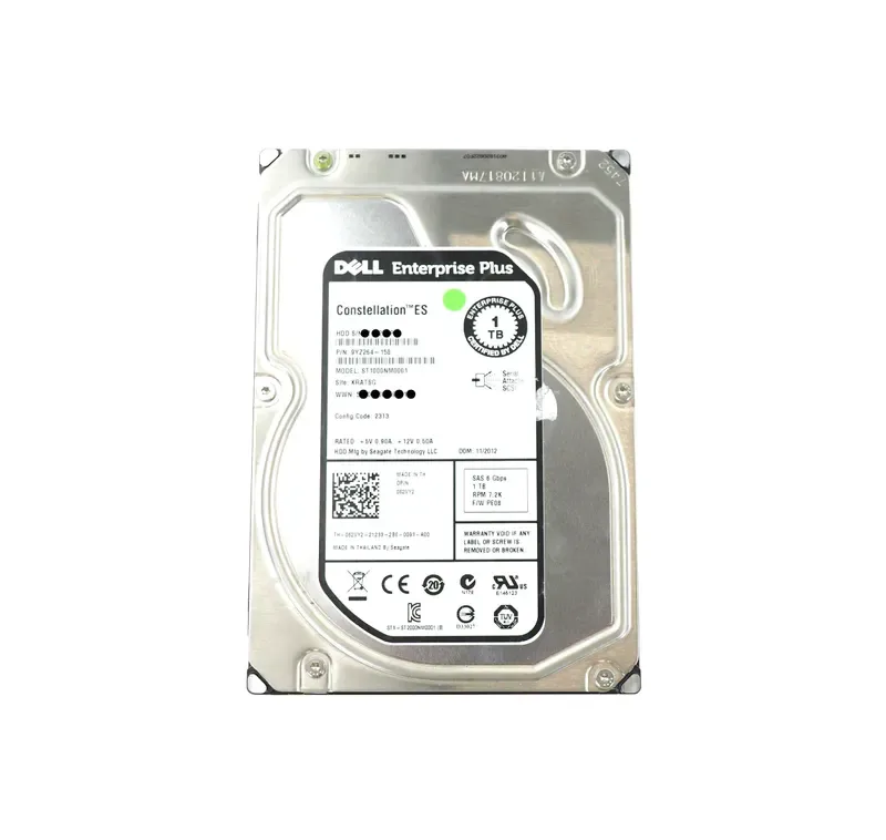 9YZ264-158 - Seagate 1TB 7200RPM SAS 6Gb/s 3.5-inch Hard Drive with Tray