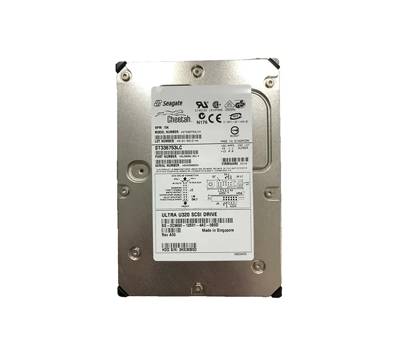 9Z3006-030 - Seagate Cheetah 15K.5 73.4GB 15000RPM Ultra320 SCSI 80-Pin 16MB Cache 3.5-inch Hard Drive