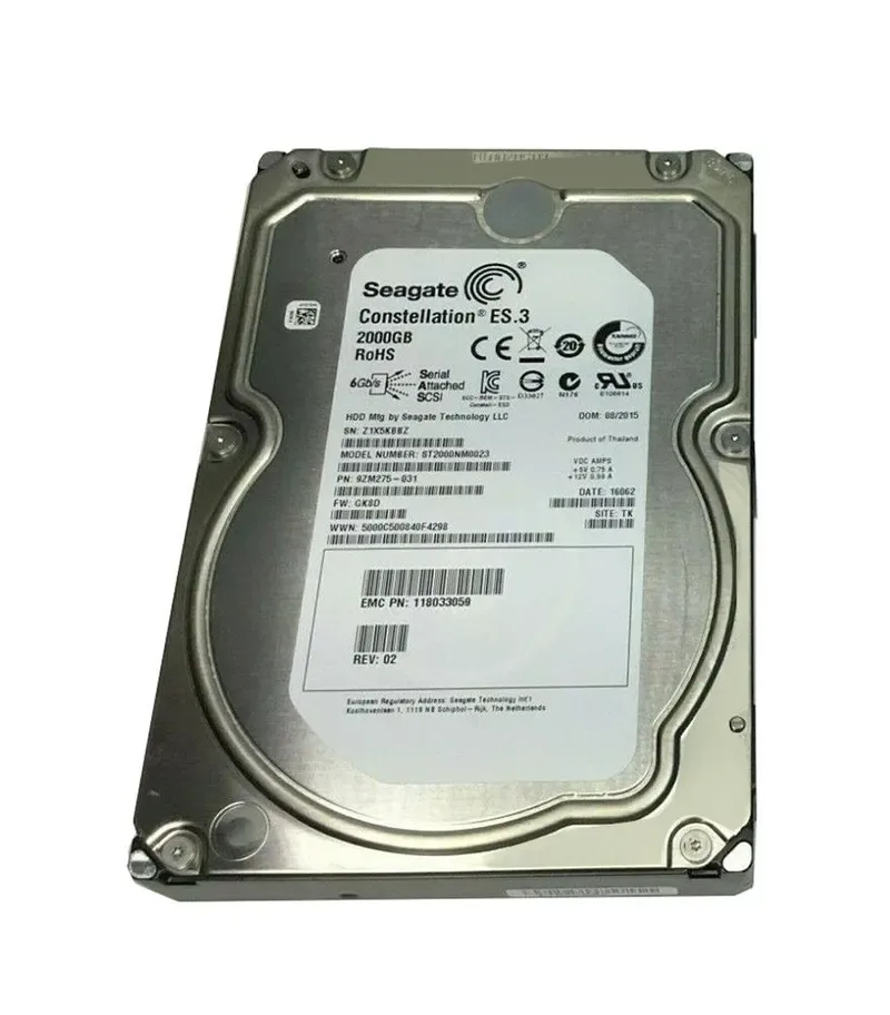 9ZM275-031 - Seagate 2TB 7200RPM SAS 6Gb/s 3.5-inch Hard Drive