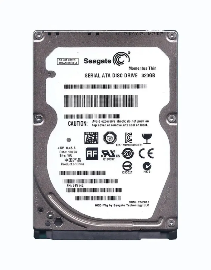 9ZV142-030 - Seagate 320GB 7200RPM SATA 3Gb/s 2.5-inch Hard Drive