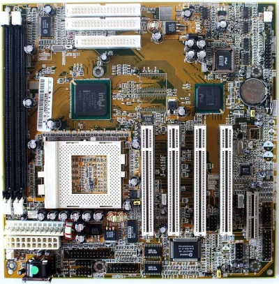 A01025-313 - Intel PGA370 4 PCI Motherboard