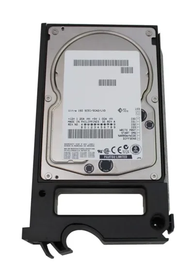 A0861 - Dell 9GB 10000RPM Ultra 160 SCSI 3.5-inch Hard Drive