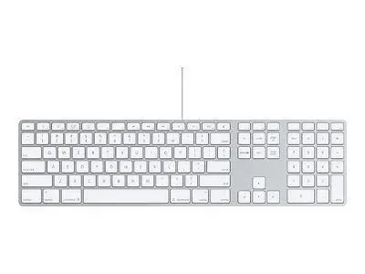 A1243 - Apple Aluminum USB Wired KeyBoard With Numeric Keypad