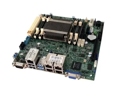A1SRI-2758F-O - Supermicro Intel Atom C2758/ DDR3/ SATA3/USB3.0/ V/4GbE/ Mini-ITX Motherboard / CPU Combo