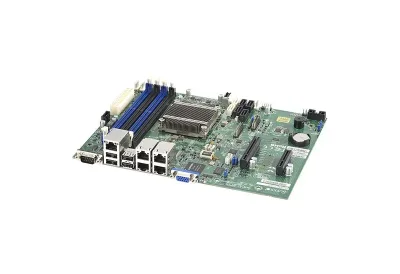 A1SRM-2758F-O - Supermicro Intel Atom C2758/ DDR3/ SATA3/ V/4GbE/ MicroATX Motherboard / CPU Combo