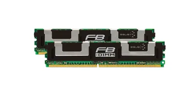 A2336017 - Dell 16GB Kit (2X8GB) DDR2-667MHz PC2-5300 ECC Fully Buffered CL5 240-Pin FB-DIMM 1.8V Dual Rank Memory