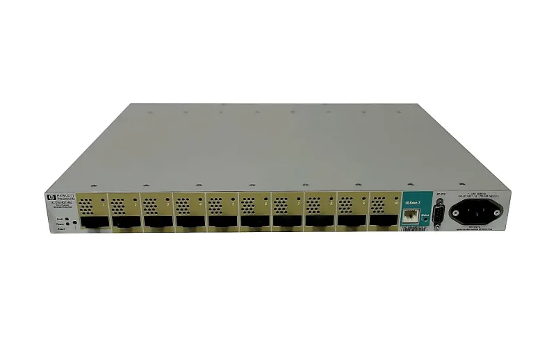 HP A3724AZ Surestore E 10 x Ports Short Wave Fibre Channel Arbitrated Loop Hub. In Stock