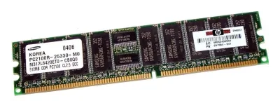A3863-66501 - HP 512MB PC100 100MHz ECC Registered High-Density CL2 278-Pin DIMM Memory Module for L-Class 9000 Server