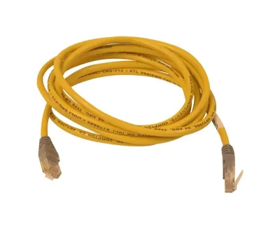 A3L791-03-YLW - Belkin 3FT Cat5E Snagless Ethernet Patch Cable (Yellow)