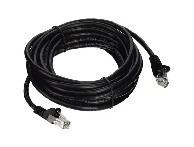 A3L791-05-BLK-S - Belkin 5ft Cat5e Network Patch Cable (Black)