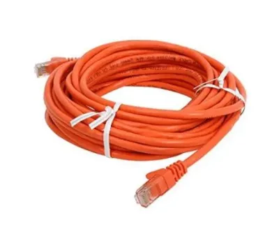 A3L791-05-ORG-S - Belkin 5ft Cat5e RJ45 Network Patch Cable (Orange)