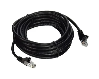 A3L791-15-BLK-S - Belkin 15ft Cat5e Snagless Network Patch Cable (Black)