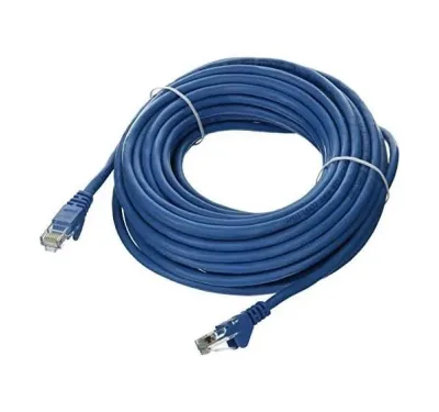 A3L791B15M-BLU - Belkin 15M Cat5e Assembled UTP Network Patch Cable (Blue)