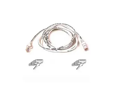 A3L791B50CM-WHS - Belkin 50CM Cat5e RJ45 Network Patch Cable (White)