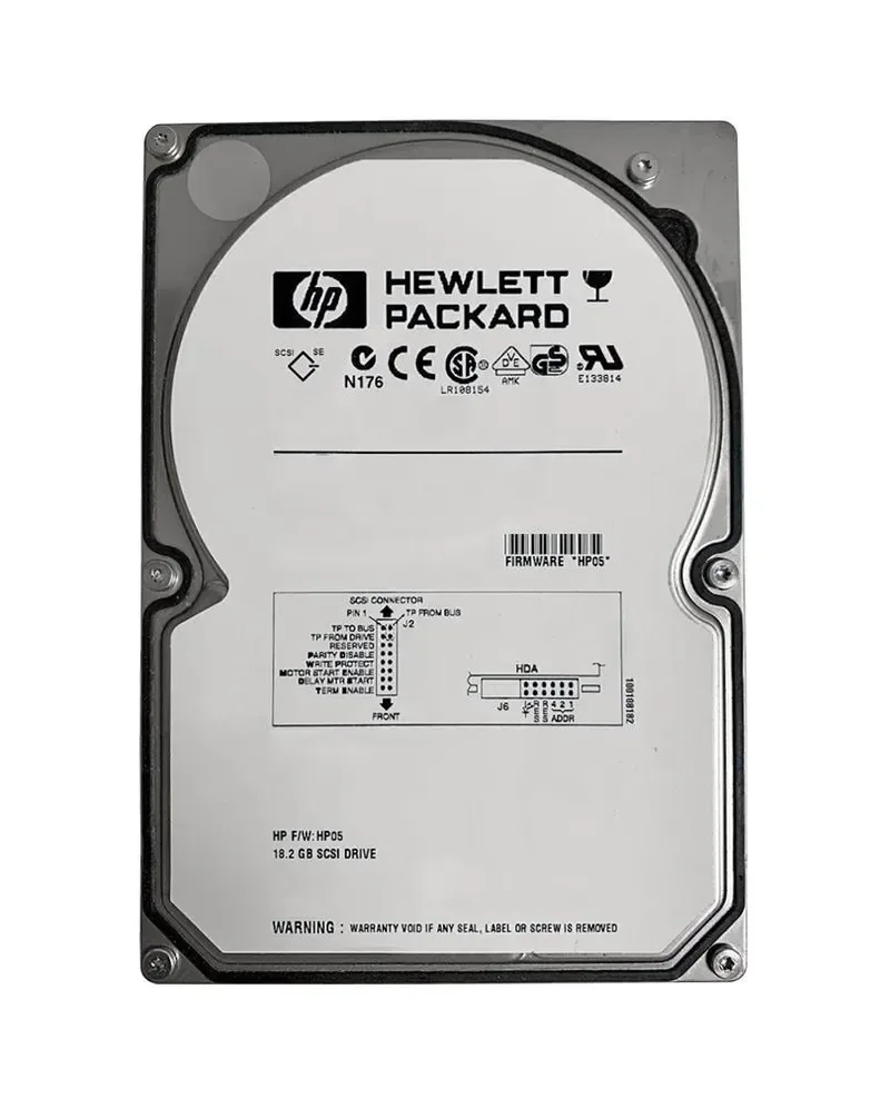 A5560-67002 - HP 18.2GB 7200RPM Ultra-2 Wide SCSI non Hot-Plug LVD 68-Pin 3.5-inch Hard Drive for HP 9000 Server R380/R390