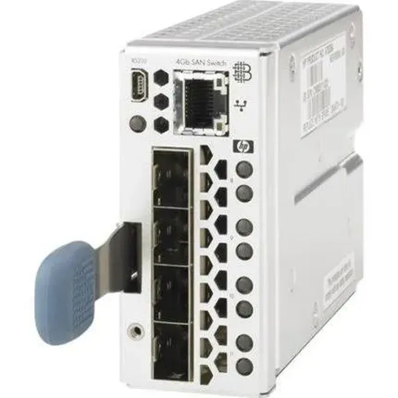 A7534A - HP Brocade 4-Port 4GB Fibre Channel with 2-SFPS SAN Switch