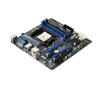 A75MA-G55 - MSI Desktop Motherboard AMD Socket FM1 Micro ATX 1 x Processor Support 32GB DDR3 SDRAM Maximum RAM CrossFireX Support Serial ATA/600 Yes Controller No 1 x PCIe x16 Slot 2 x USB 3.0 Port Yes