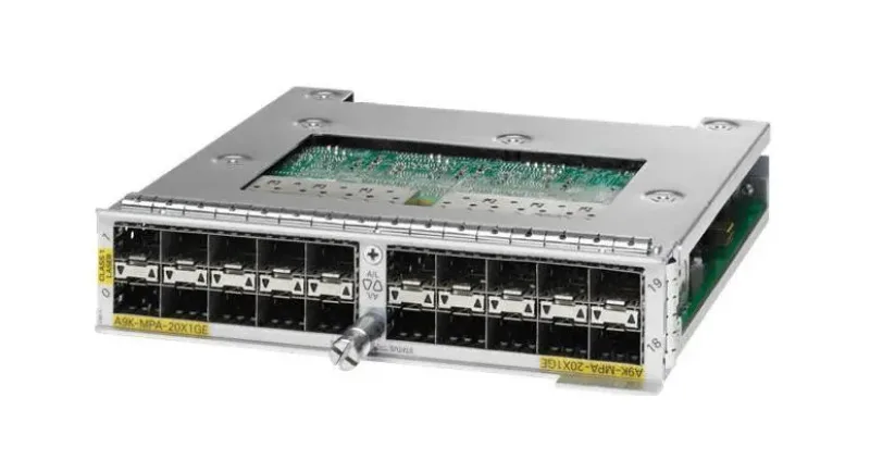 Cisco A9K-MPA-20X1GE ASR 9000 20-Ports 1GE Modular Adapter