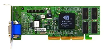 AA627A - HP 32Mb AGP Nvidia Quadro2 NV11GL EX LP 3D Video Graphics Card