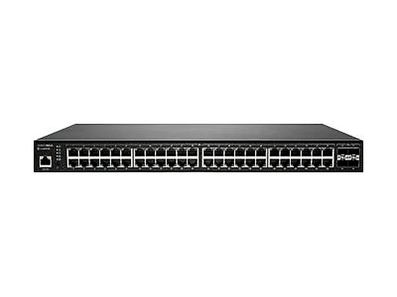 Dell AB183025 48-Ports 10/100/1000Base-T PoE+ RJ-45 4-Ports 10GBase-X SFP+ Layer 3 Manageable 1U Rack-mountable Network Switch