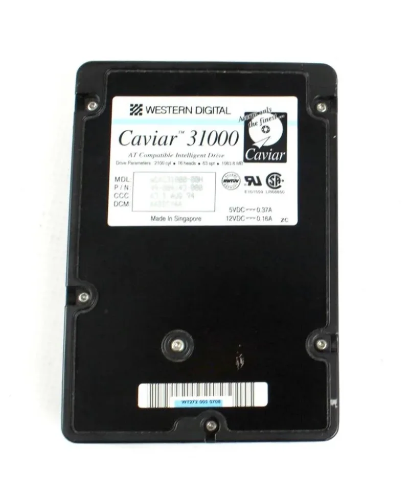 AC31300 - Western Digital Caviar 13GB 5400RPM ATA-66 512KB Cache 3.5-inch Hard Drive