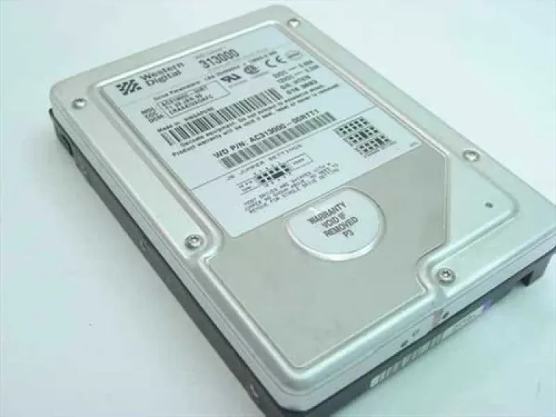 AC313000-00RTT1 - Western Digital Caviar 313000 13GB 5400RPM ATA-66 512KB Cache 3.5-inch Hard Drive