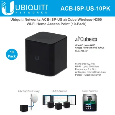 ACB-ISP - Ubiquiti airCube ISP 2.4Ghz 4dBi Wi-Fi Access Point