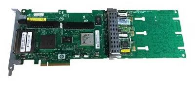 AD335A - HP 512MB ECC DDR2 PCI Express Up to 300Mb/s 2 x Mini-SAS SAS 300 Serial Attached SCSI External 2 x SFF SAS RAID Controller
