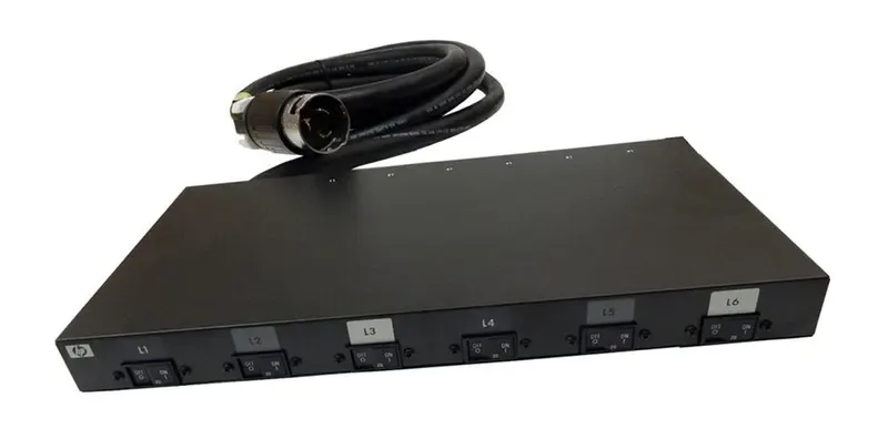 AF519A - HP 6-Outlets 40A 208V 14.4kVA 1U Rack-Mountable Power Distribution Unit