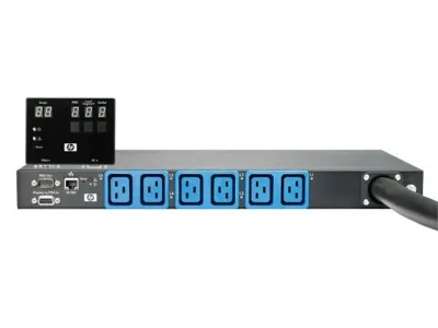 AF522A - HP 208V 24A 3Phase 8.6kVA/L15-30P Intelligent Modular Power Distribution Unit