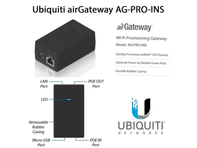 AG-PRO-INS - Ubiquiti airGateway Wi-Fi Provisioning Gateway