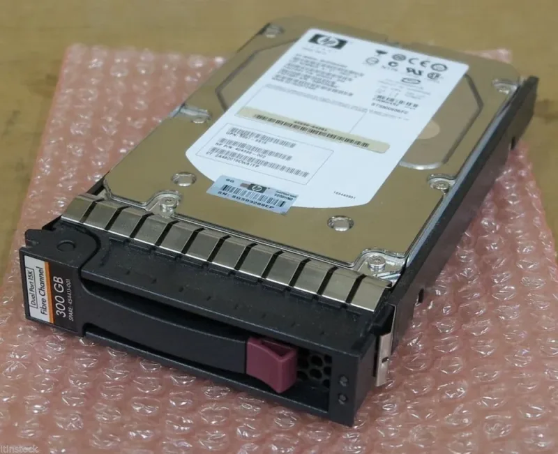 HP AG425A/SPA2 300GB 15000RPM Fibre Channel 4GB/s Hot-Pluggable Dual Port 3.5-inch Hard Drive