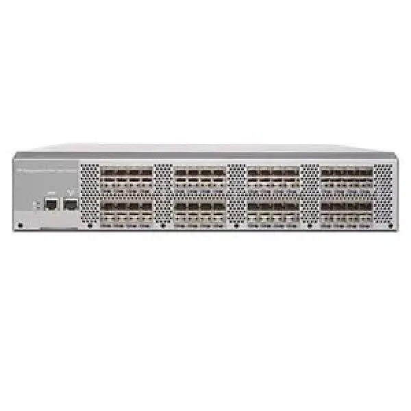 AG457A - HP StorageWorks 23468 4GB Fibre Channel + 64 x SFP 2U Rackmountable SAN Switch
