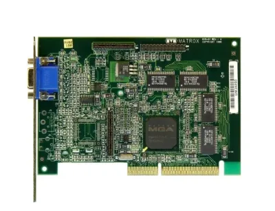 AGP-G100A-8M - Matrox Graphics 8MB AGP with VGA Output Video Graphics Card
