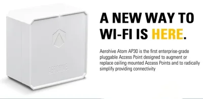 AH-ATOM-FCC - Extreme Networks Atom AP30 Access/Mesh Point - Dual Radio WiFi 5 with Client Mode Support