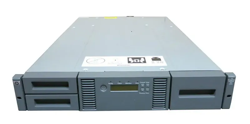 AH559A - HP StorageWorks MSL2024 LTO Ultrium 920 Tape Library 1 x Drive/24 x Slot 9.6TB (Native) / 19.2TB (Compressed) Serial Attached SCSI Network USB