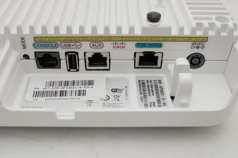 AIR-AP3802I-I-K9C - Cisco Aironet 3800I Series Access Point