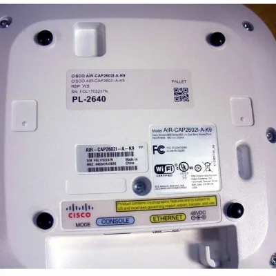 AIR-CAP2602I-AK910 - Cisco Aironet 2602 Wireless Access Point, 10 Pack