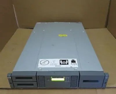 AJ033A - HP StorageWorks MSL2024 1 LTO-4 Ultrium 1840 SCSI LVD Single Ended Tape Library