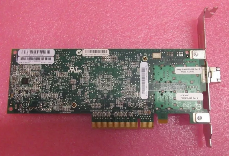 AJ762B - HP StorageWorks 81E Single-Port Fibre Channel 8Gb/s Short Wave PCI-Express Host Bus Adapter