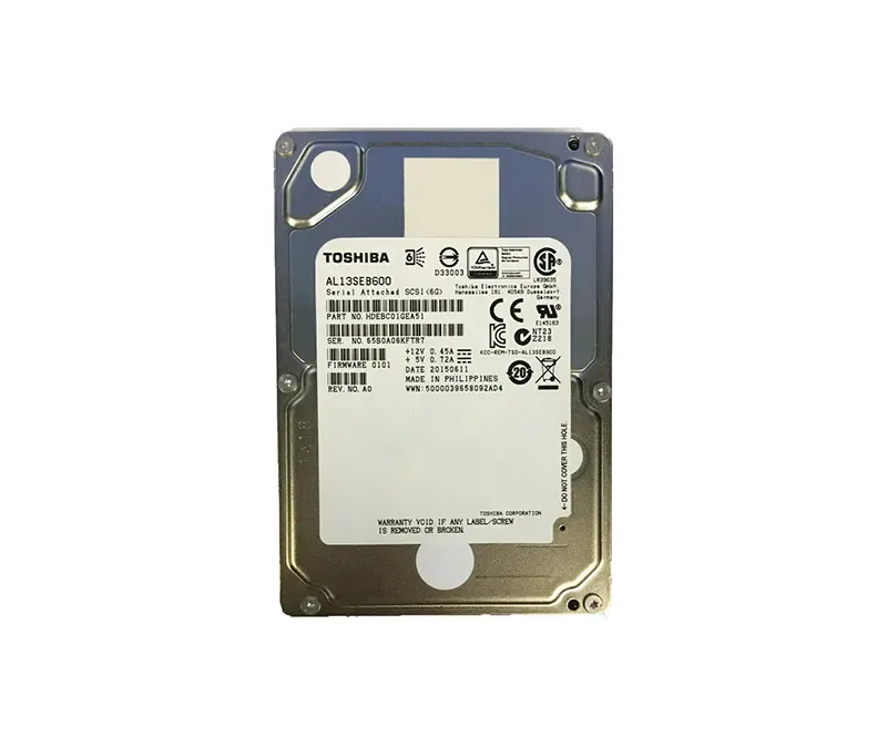 AL13SEB600 - Toshiba 600GB 10000RPM 64MB Cache 2.5-inch SAS 6GB/s Hard Drive