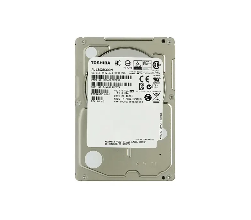 AL13SXB300N - Toshiba 300GB 15000RPM SAS 6GB/s 2.5-inch Hard Drive