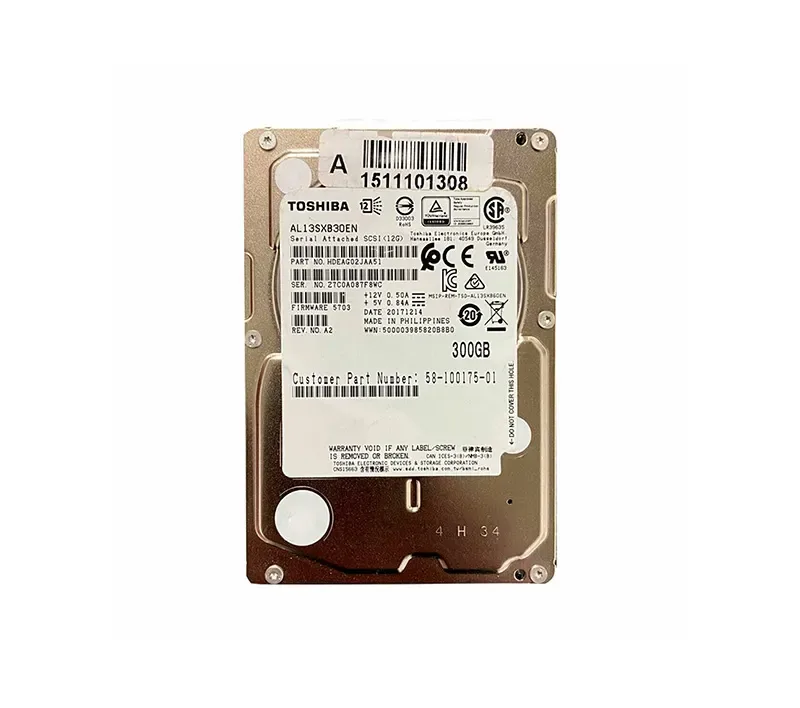 AL13SXB30EN - Toshiba 300GB 15000RPM SAS 12GB/s 128MB Cache 2.5-inch Enterprise Hard Drive
