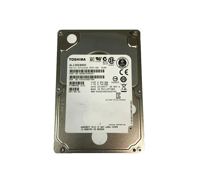 AL15SEB09EP - Toshiba 900GB 10000RPM SAS 12Gb/s 2.5-inch Hard Drive
