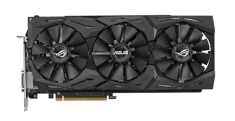 AREZ-STRIX-RXVEGA56-O8G-GAMING - ASUS Strix AREZ Radeon RX VEGA 56 Graphic Card 1297MHz Core 1573MHz Boost Clock 8GB HBM2 PCI Express Triple Slot Space Required