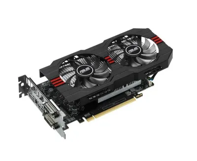 AS-736O2GV - ASUS AMD Radeon R7 360 2GB GDDR5 2x DVI/ HDMI/ DisplayPort PCI Express Video Graphics Card