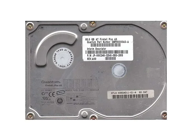 AS20A011-03-B - Quantum 20GB 7200RPM ATA-100 3.5-inch Hard Drive
